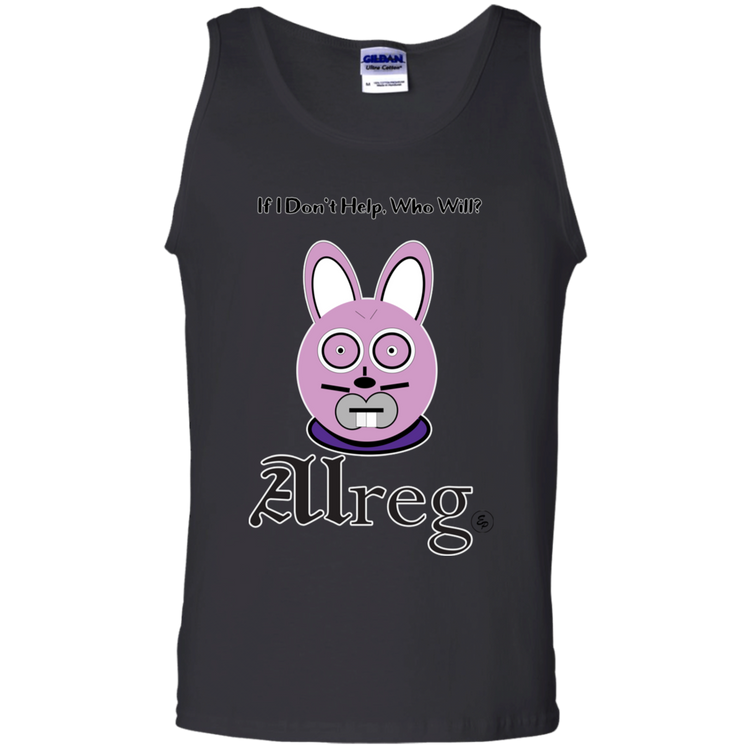 Alreg Adventures - Alreg Rabbit - If I dont help who will - Men's Tank Top