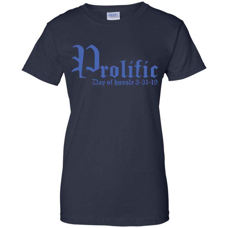 Prolific - Day of Hussle - Blue - Women's Tee