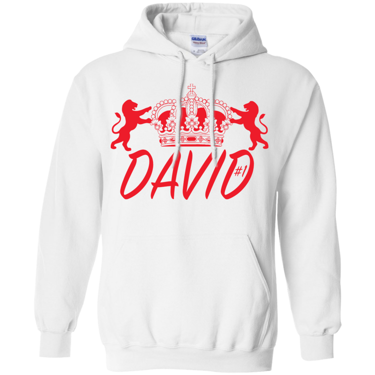 King David Red - Men's Pullover Hoodie
