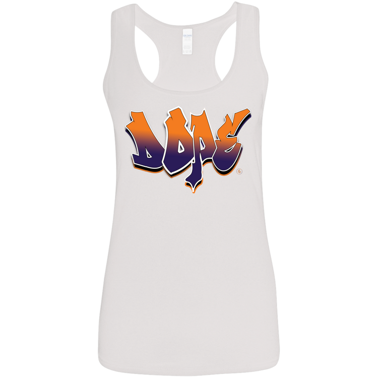 Dope - Graffiti - Women's Softstyle Racerback Tank