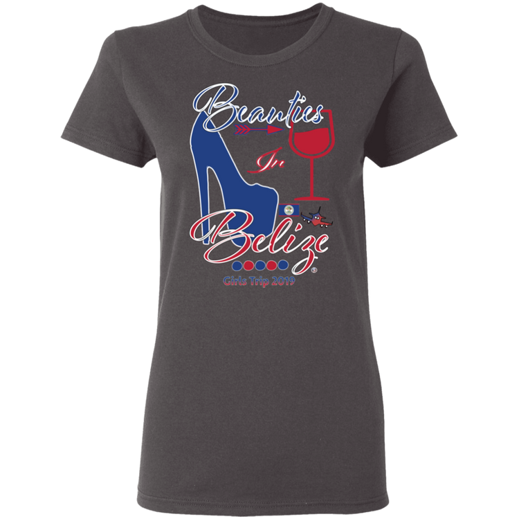 Beauties In Belize - Women's 5.3 oz. Tee