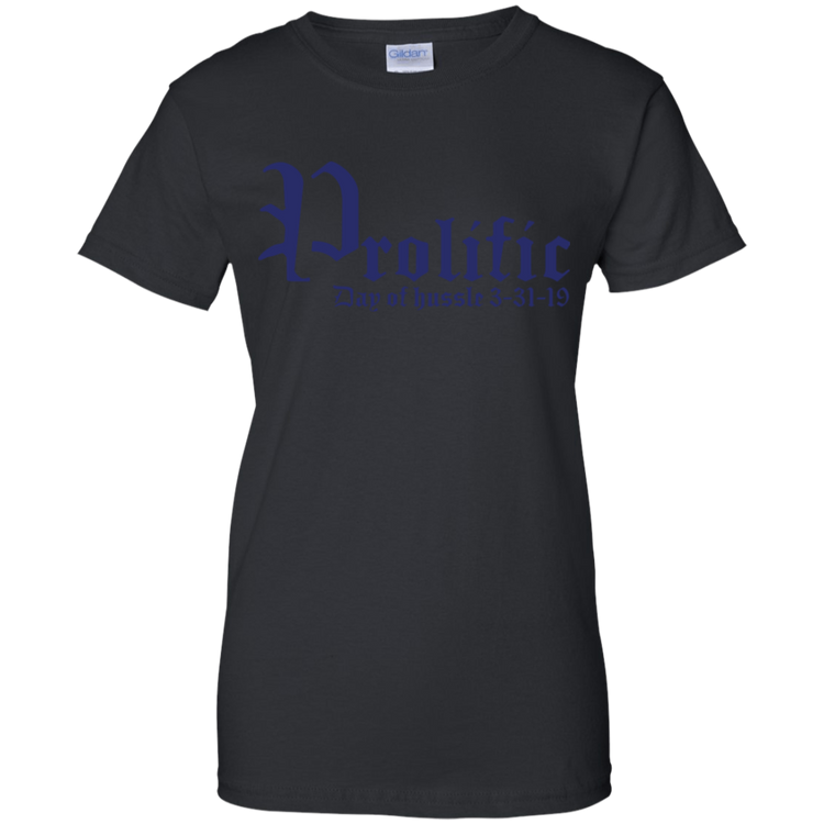 Prolific - Day of Hussle - Navy - Women's Tee