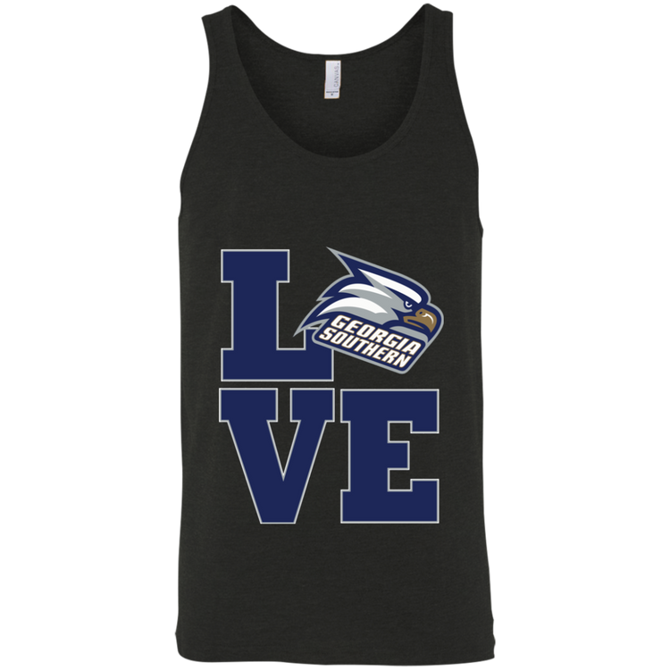 GA Southern - Alumni LOVE - Fashion Fitted Unisex Tank