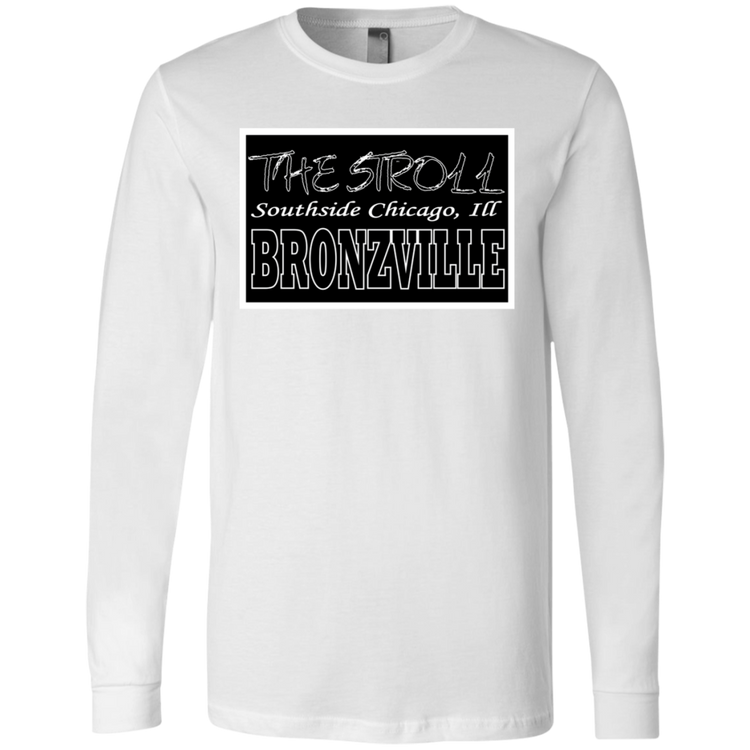 The Stroll - Bronzville - Men's LS T-Shirt