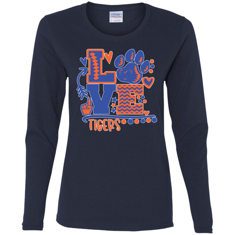 SSU - Love Tigers - Women's LS Tee