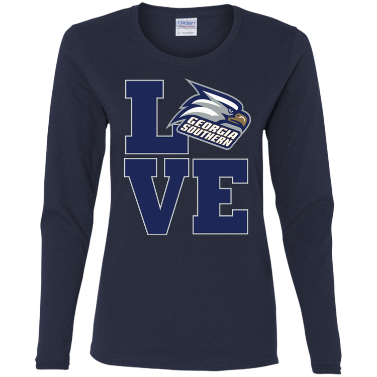 GA Southern - Alumni LOVE - Women's LS Tee