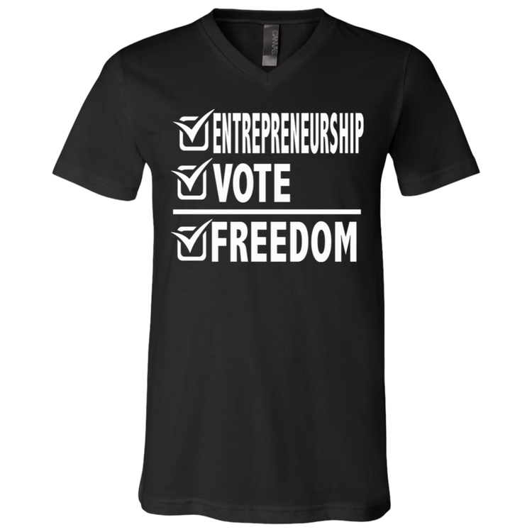 Entrepreneurship + Vote + Freedom