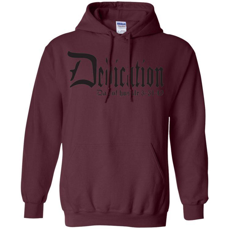 Dedication - Day of Hussle - Black - Men's / Women's Pullover Hoodie