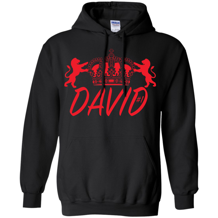 King David Red - Men's Pullover Hoodie