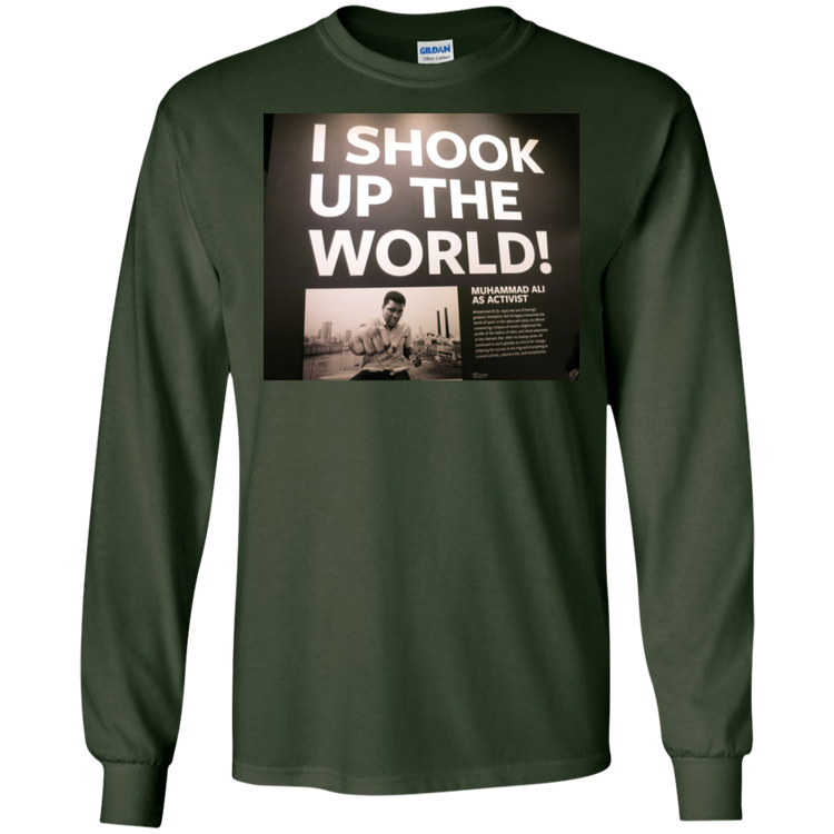 I Shook Up The World Men's LS Tee