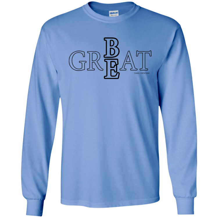 Be Great Men's LS Tee