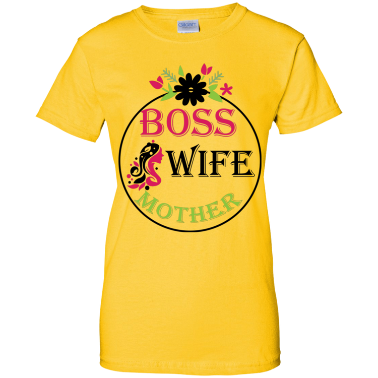 Boss-Wife-Mother - v1 - Women's Tee