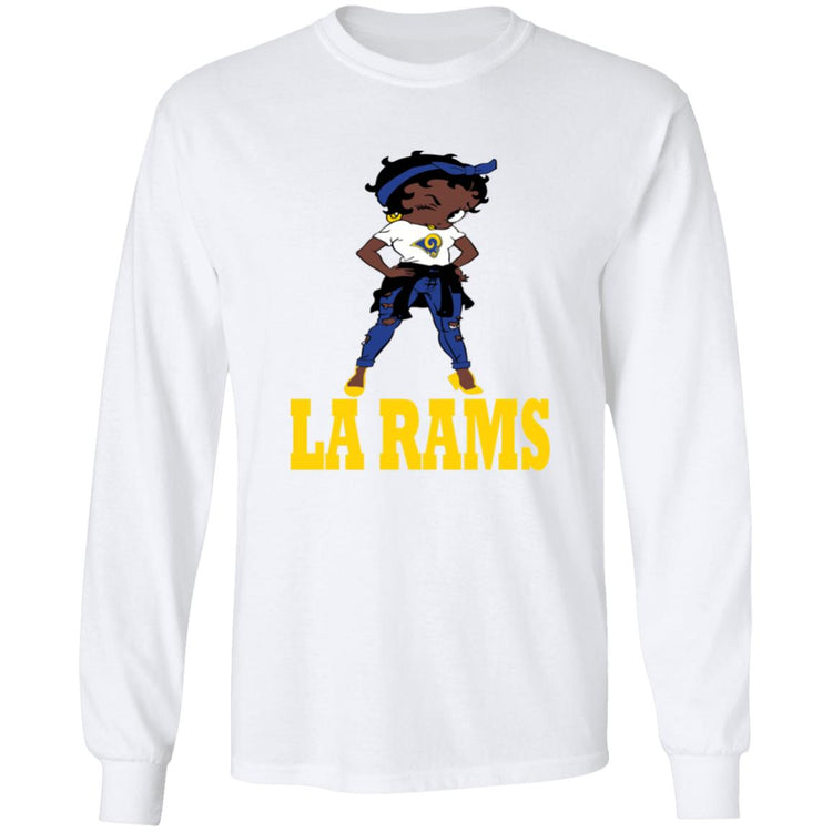 LA RAMS - Betty Boop Tee