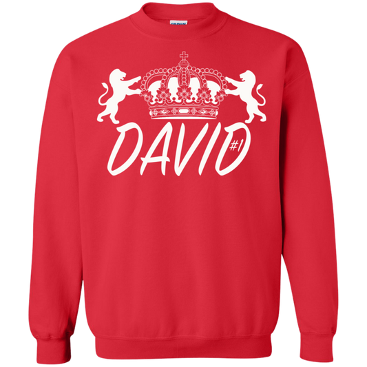 King David - Men's Crewneck Pullover Sweatshirt