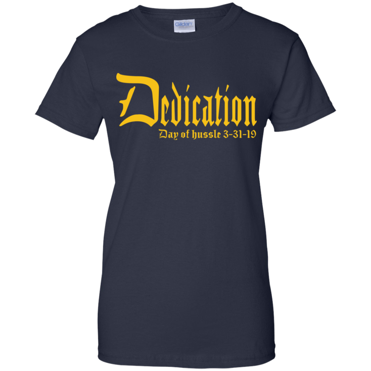 Dedication - Day of Hussle - Gold - Women's Tee