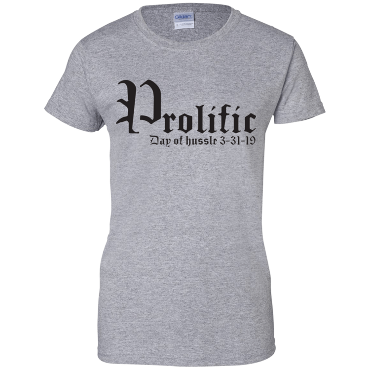 Prolific - Day of Hussle - Black - Women's Tee