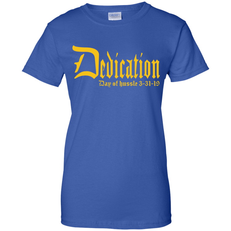 Dedication - Day of Hussle - Gold - Women's Tee