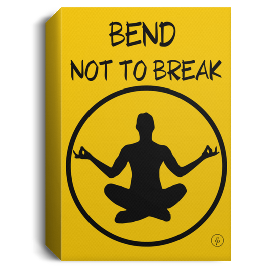 Bend Not To Break - Deluxe Portrait Canvas 1.5in Frame