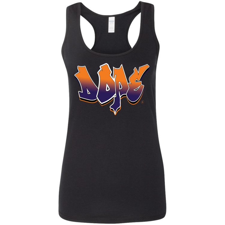 Dope - Graffiti - Women's Softstyle Racerback Tank