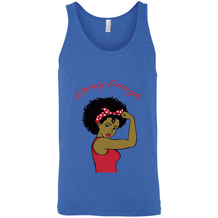 Strong Woman - Fashion Fitted Unisex Tank