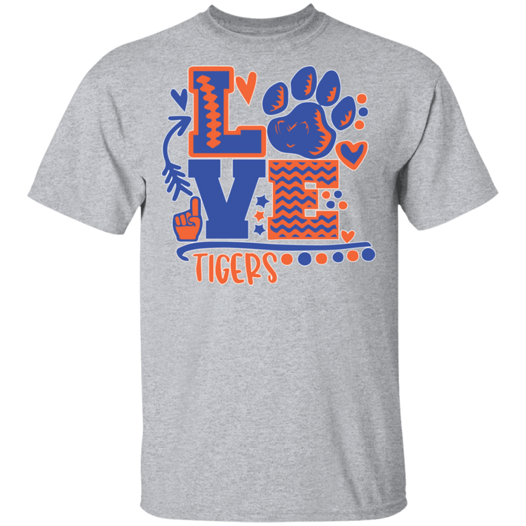 SSU - Love Tigers - Unisex  5.3 oz. T-Shirt