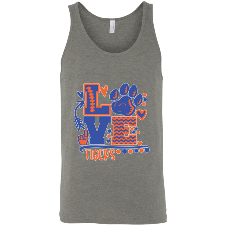 SSU - Love Tigers - Fashion Fitted Unisex Tank