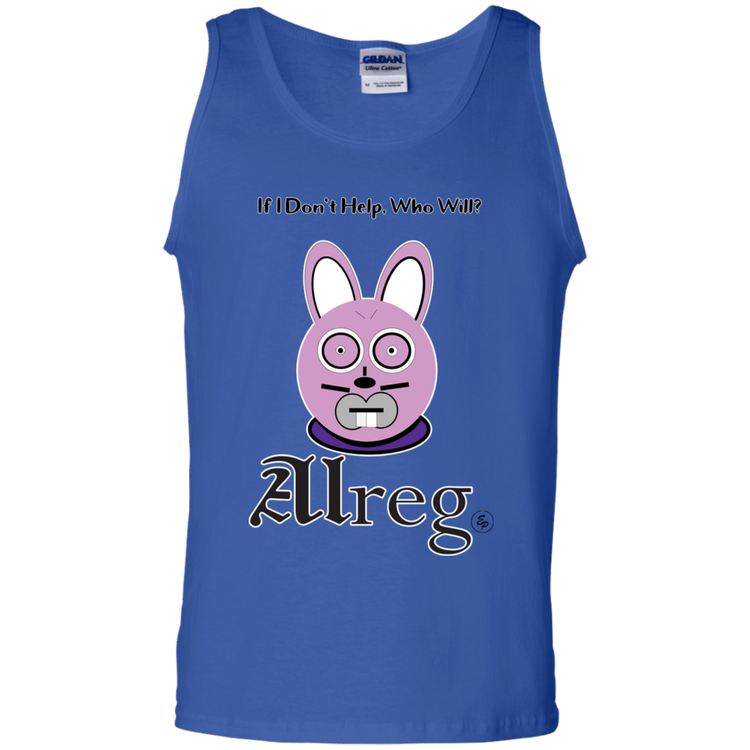 Alreg Adventures - Alreg Rabbit - If I dont help who will - Men's Tank Top