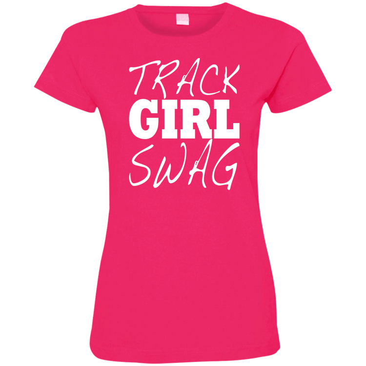 Track Girl Swag - Ladies' Fine Jersey T-Shirt