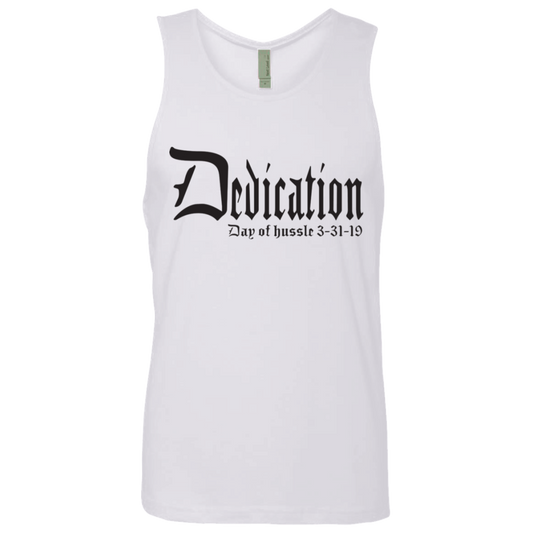 Dedication - Day of Hussle - Black - Men's Tank Top