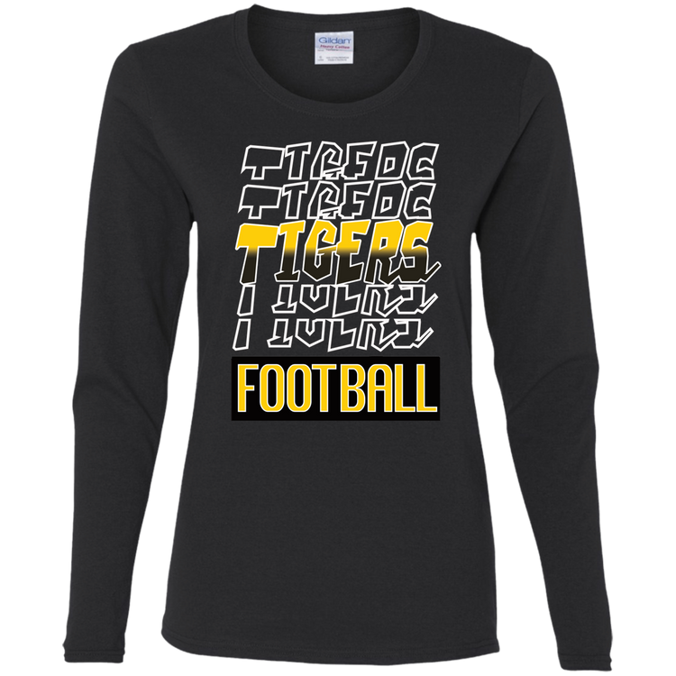 Tigers Football - Women's LS Tee