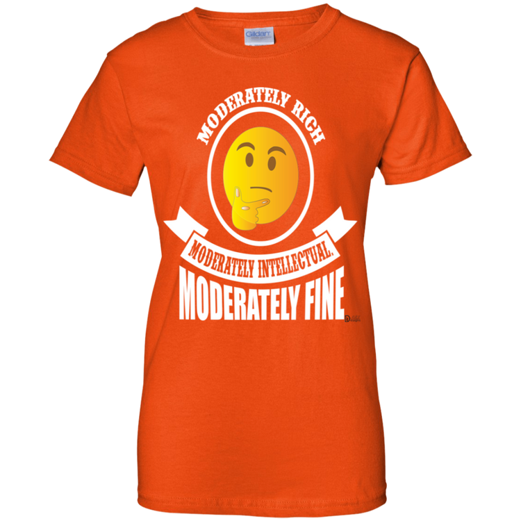 Moderately Rich - Intellectual - Fine - Women's Tee