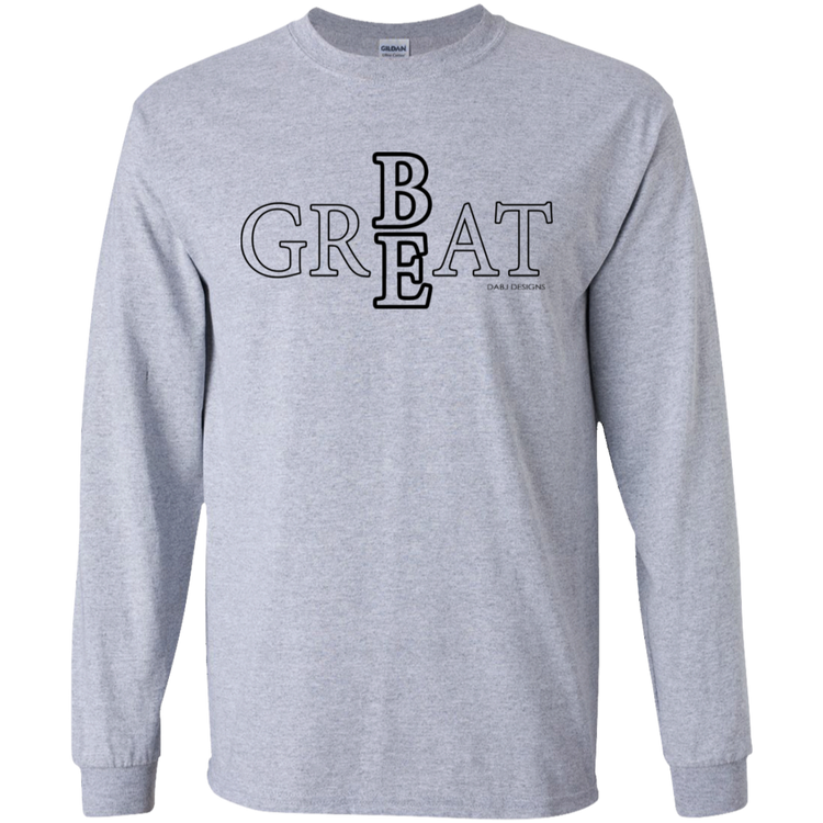 Be Great Men's LS Tee