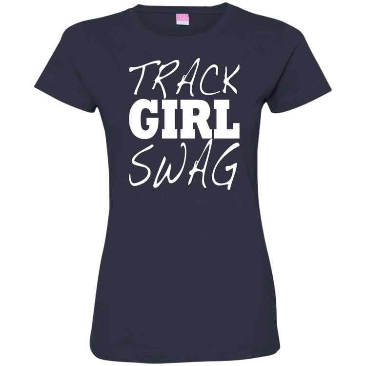 Track Girl Swag - Ladies' Fine Jersey T-Shirt