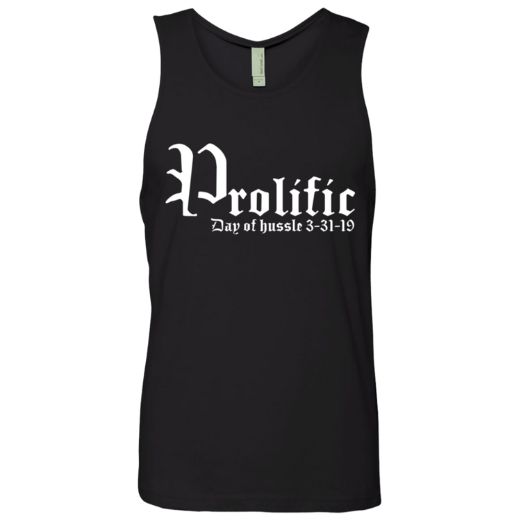 Prolific - Day of Hussle - White - Men's Tank Top