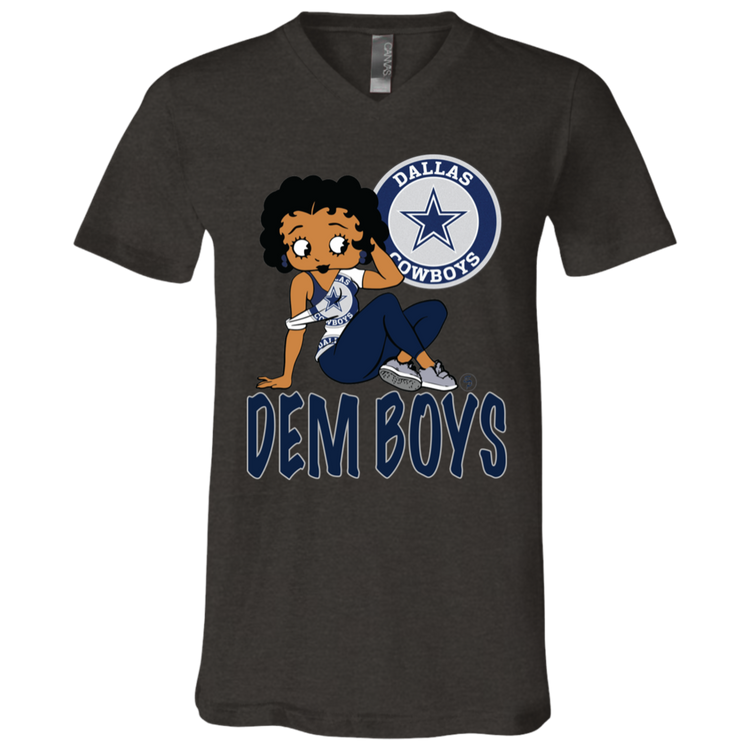 DEM Boys - Cowboys Betty - Fashion Fitted Men's V-Neck T-Shirt