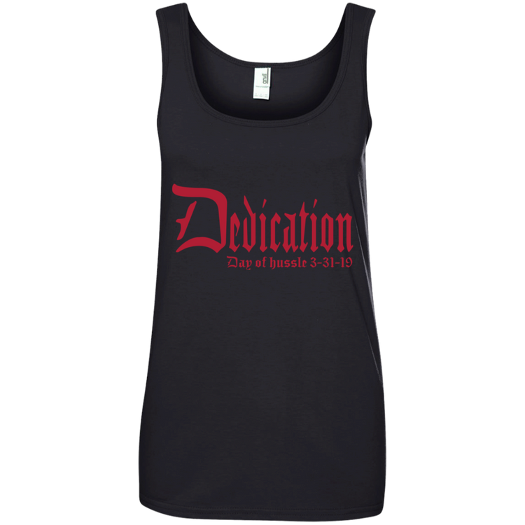 Dedication - Day of Hussle - Red - Women's Tank Top