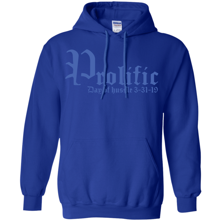 Prolific - Day of Hussle - Blue - Men's / Women's Pullover Hoodie