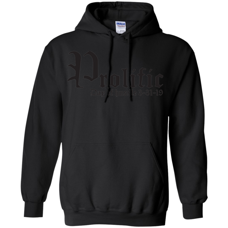 Prolific - Day of Hussle - Black - Men's / Women's Pullover Hoodie