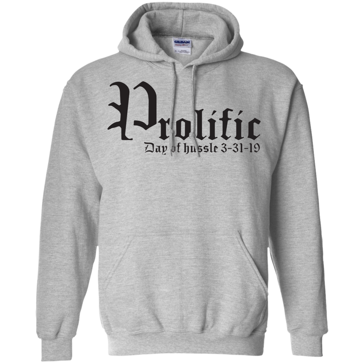 Prolific - Day of Hussle - Black - Men's / Women's Pullover Hoodie