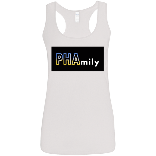 SGRHO PHA - Women's Softstyle Racerback Tank