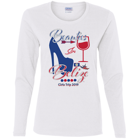 Beauties In Belize - Women's LS Tee