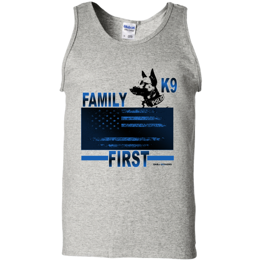 K9 Family First Men's Tank Top