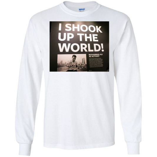 I Shook Up The World Men's LS Tee