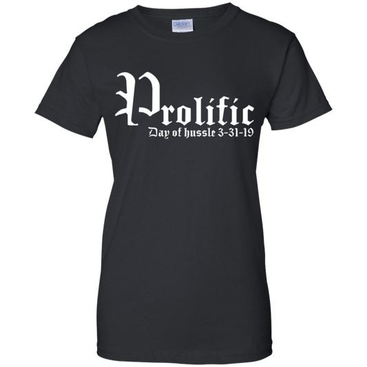 Prolific - Day of Hussle - White - Women's - Tee