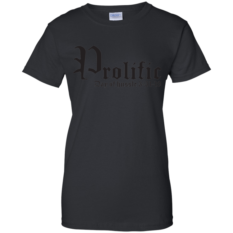 Prolific - Day of Hussle - Black - Women's Tee