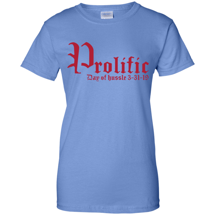 Prolific - Day of Hussle - Red - Women's Tee