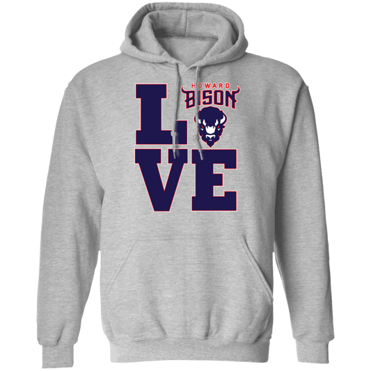 Howard BISONS - Love - Unisex Pullover Hoodie