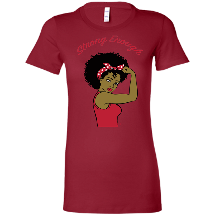 Strong Woman - Fashion Fitted Women's Favorite T-Shirt