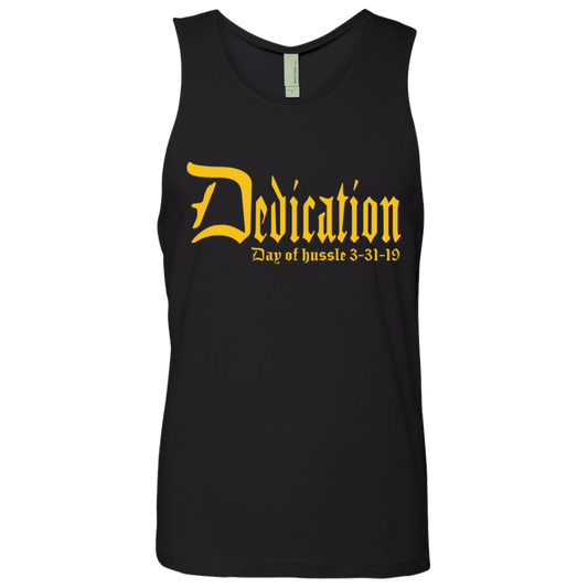 Dedication - Day of Hussle - Gold - Men's Tank Top