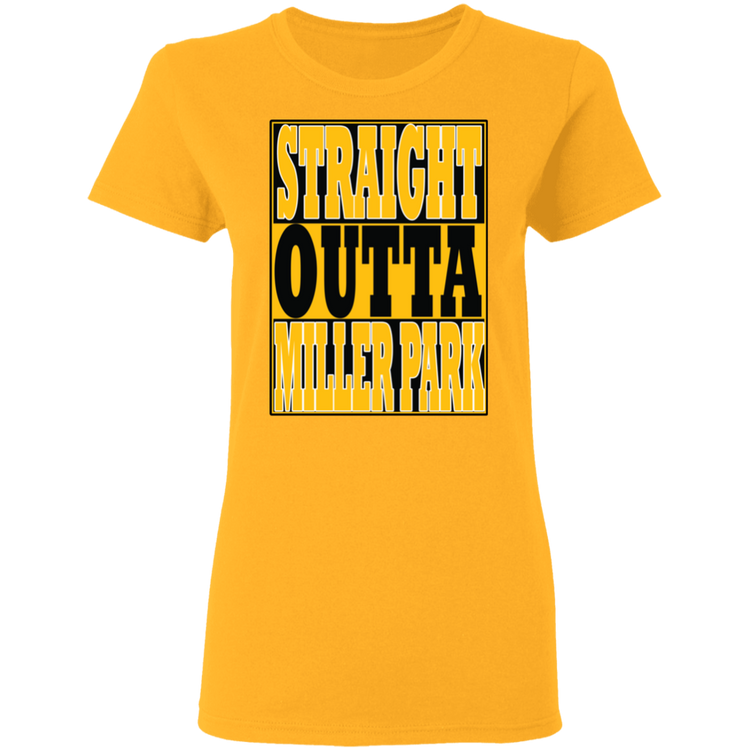 Straight Outta Miller Park - Women's 5.3 oz. Tee